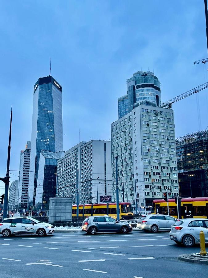 Super Apartament Green Rondo Onz Metro Nowe Wifi 300 Mb/S Aircondition Netflix Spotify Warsaw Luaran gambar