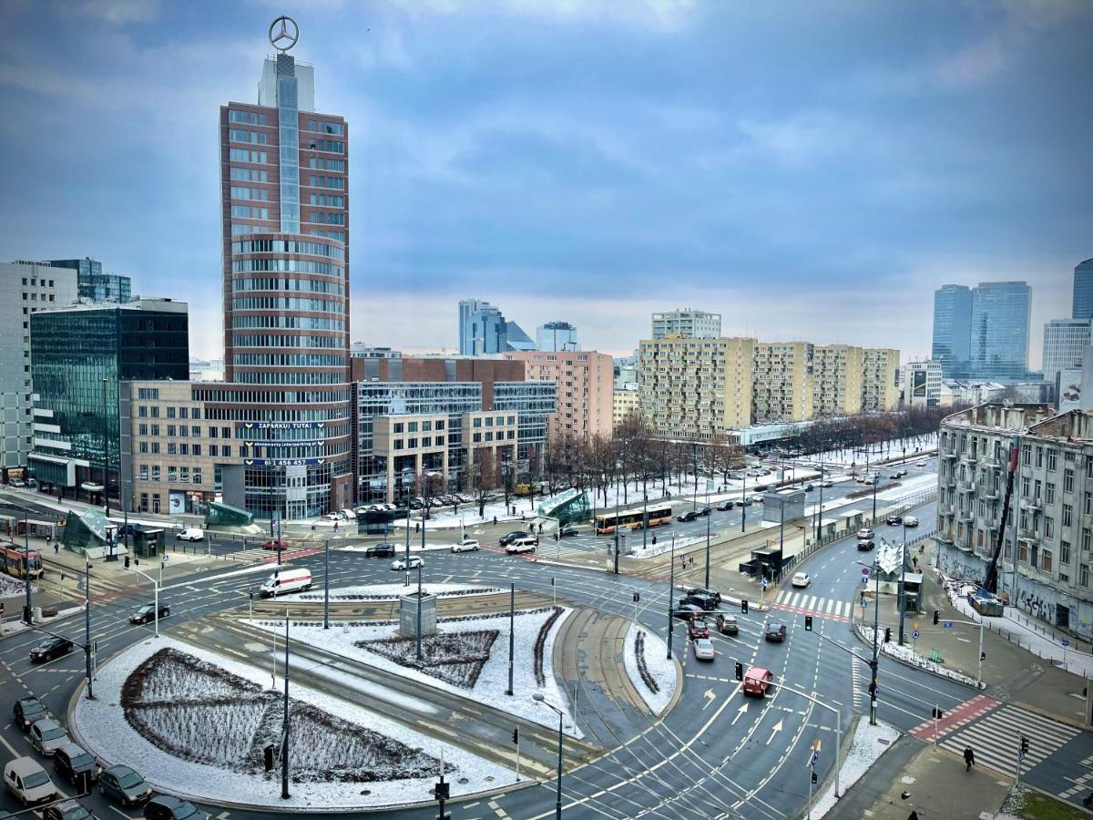Super Apartament Green Rondo Onz Metro Nowe Wifi 300 Mb/S Aircondition Netflix Spotify Warsaw Luaran gambar