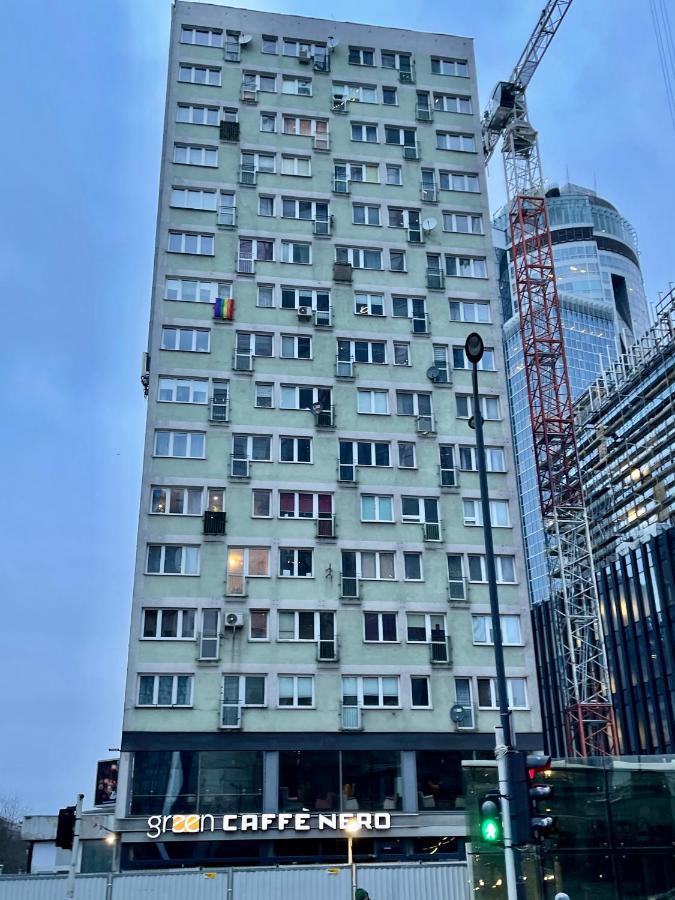 Super Apartament Green Rondo Onz Metro Nowe Wifi 300 Mb/S Aircondition Netflix Spotify Warsaw Luaran gambar