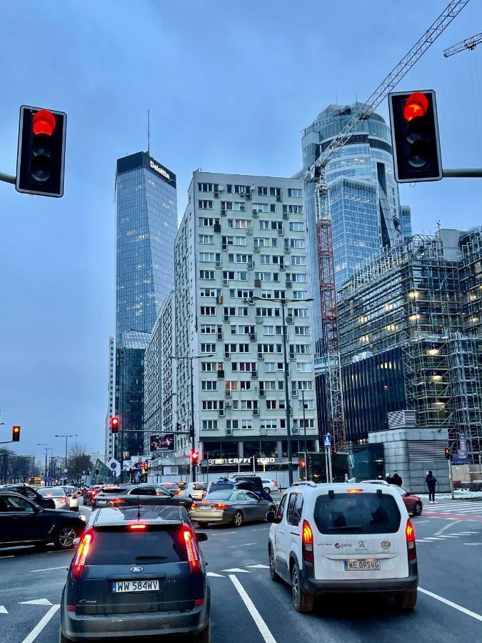 Super Apartament Green Rondo Onz Metro Nowe Wifi 300 Mb/S Aircondition Netflix Spotify Warsaw Luaran gambar