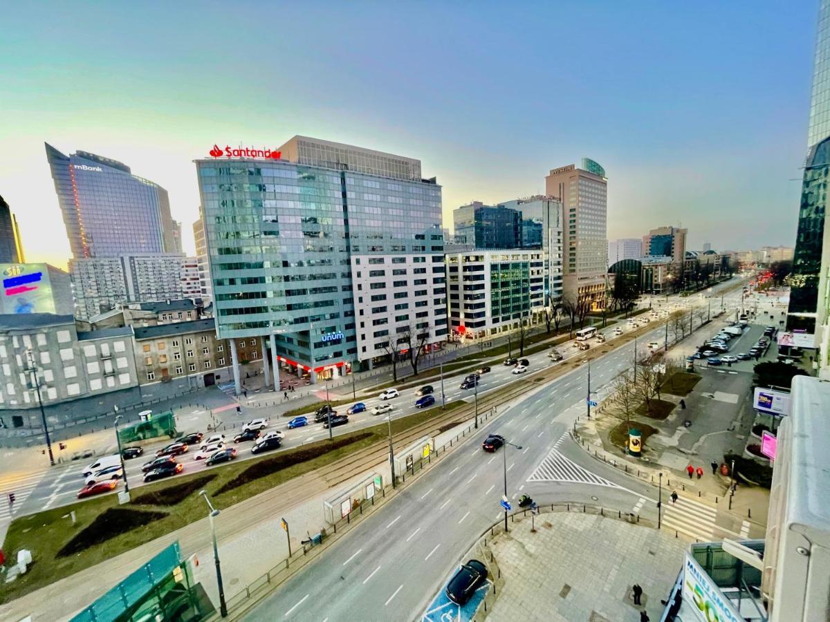 Super Apartament Green Rondo Onz Metro Nowe Wifi 300 Mb/S Aircondition Netflix Spotify Warsaw Luaran gambar