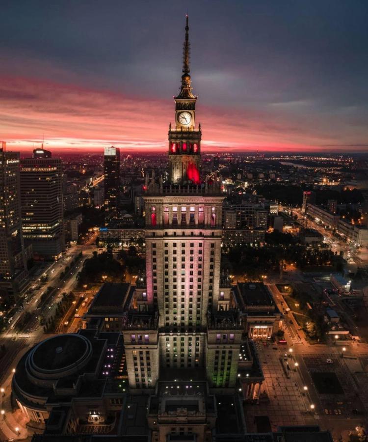 Super Apartament Green Rondo Onz Metro Nowe Wifi 300 Mb/S Aircondition Netflix Spotify Warsaw Luaran gambar