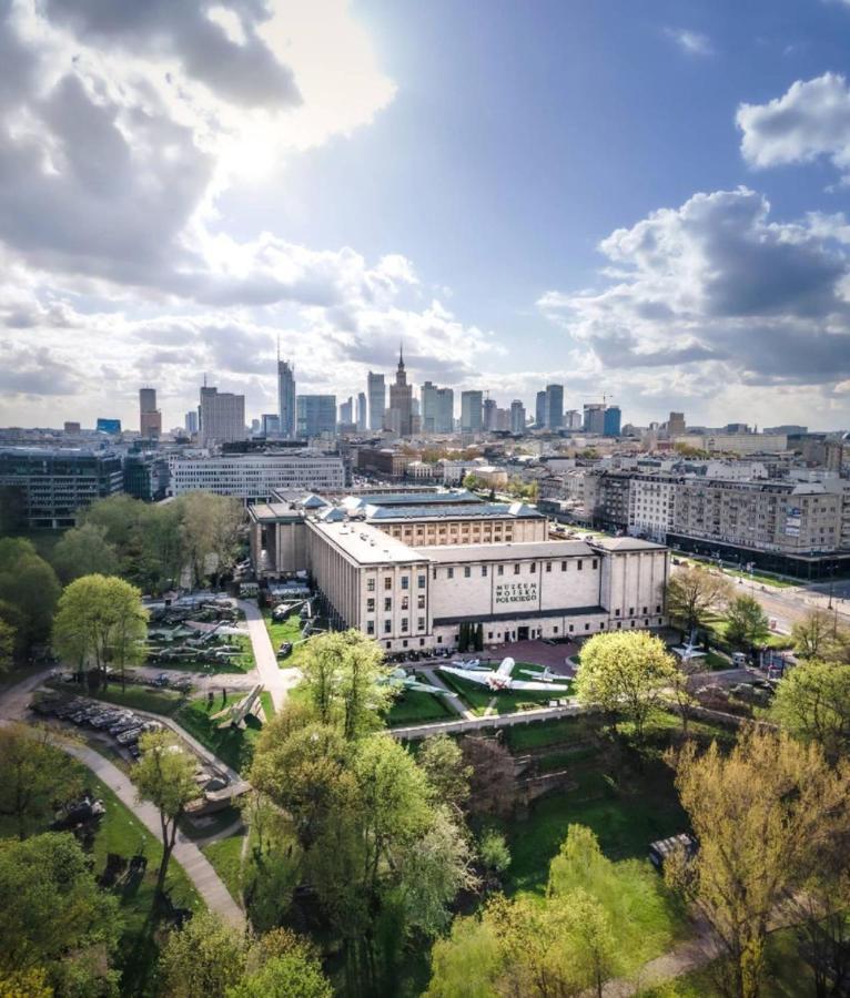 Super Apartament Green Rondo Onz Metro Nowe Wifi 300 Mb/S Aircondition Netflix Spotify Warsaw Luaran gambar