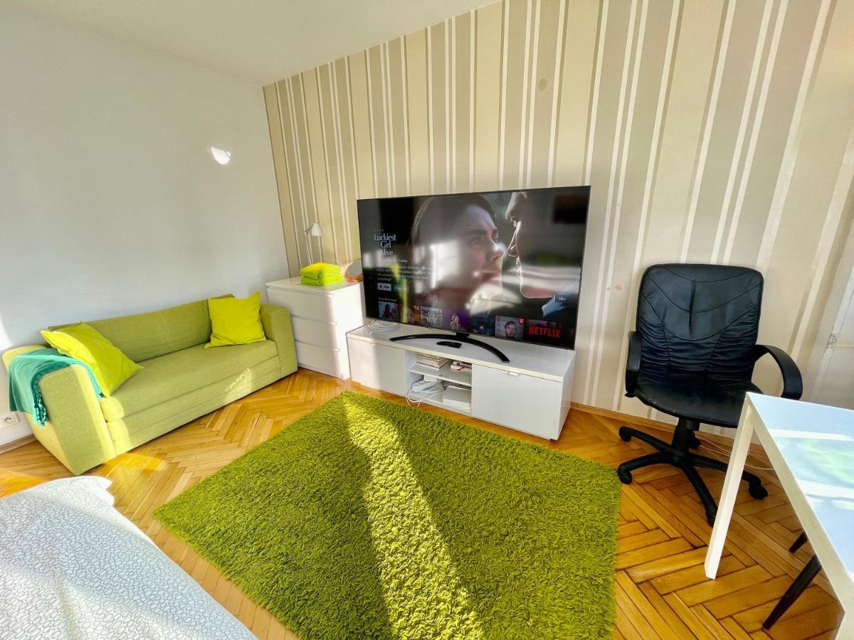 Super Apartament Green Rondo Onz Metro Nowe Wifi 300 Mb/S Aircondition Netflix Spotify Warsaw Luaran gambar